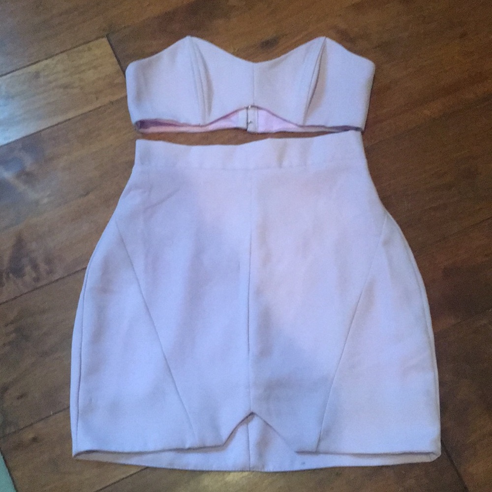 Shirt and bra top set